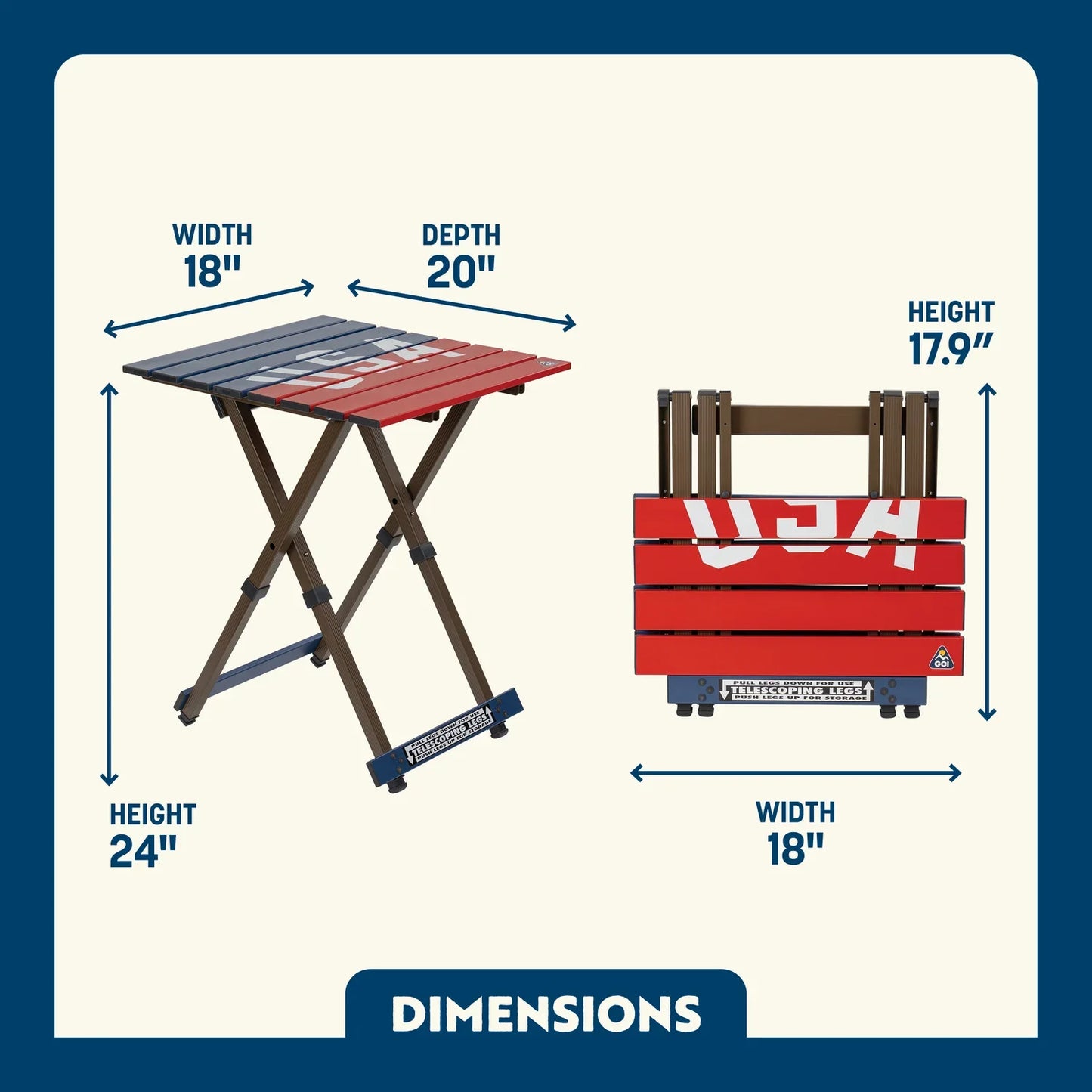 Compact Camp Table 20™